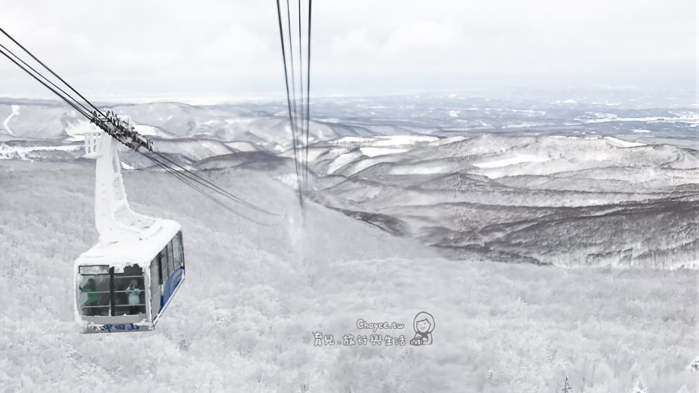 青森自助不容錯過 零下13度的八甲田ロープウェー高空纜車