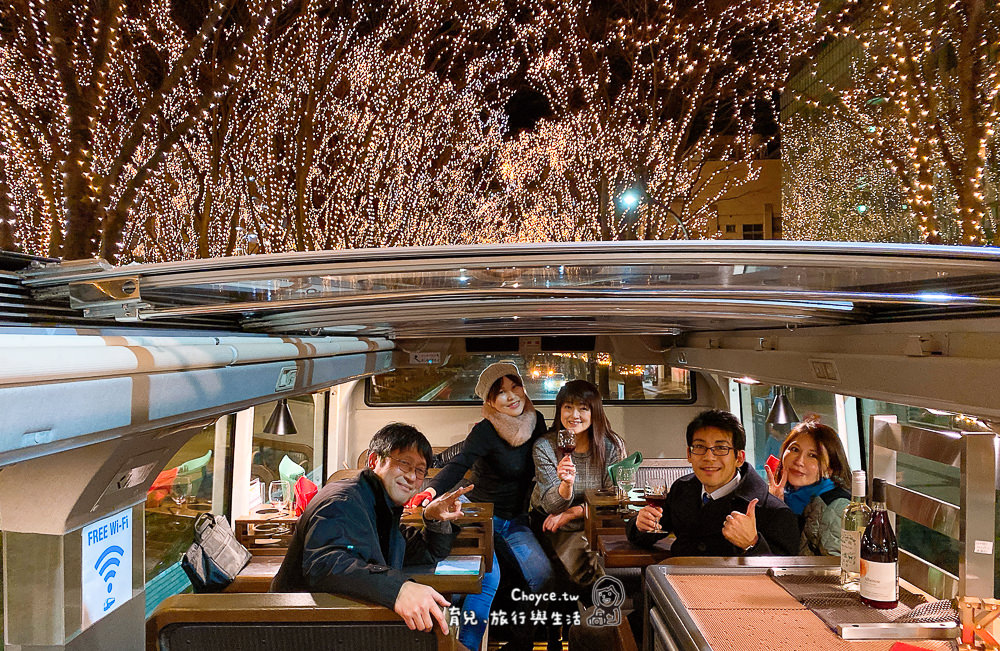 宮城仙台 SENDAI光之盛會 光の杜 光雕祭典限定餐車 開頂全覽仙台點燈好風光