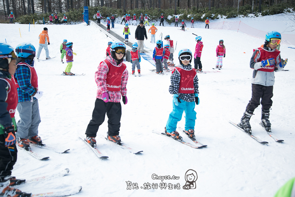 (日本北海道) mini club 滑雪課 放手，學會走路才能滑向遠方＠Club Med Sahoro北海道全包式度假村